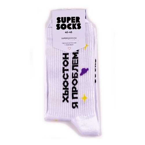 Носки женские Super Socks Houston белые 36-40 в Парижанка