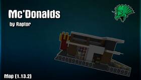Как построить McDonald's в Minecraft в Парижанка