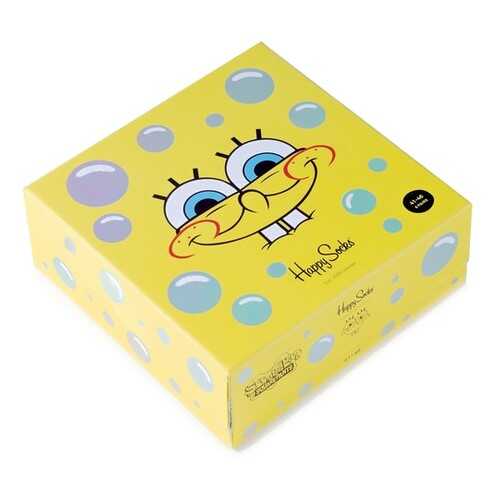 Носки Happy Socks SpongeBob 6 разноцветные 36-40 в Парижанка